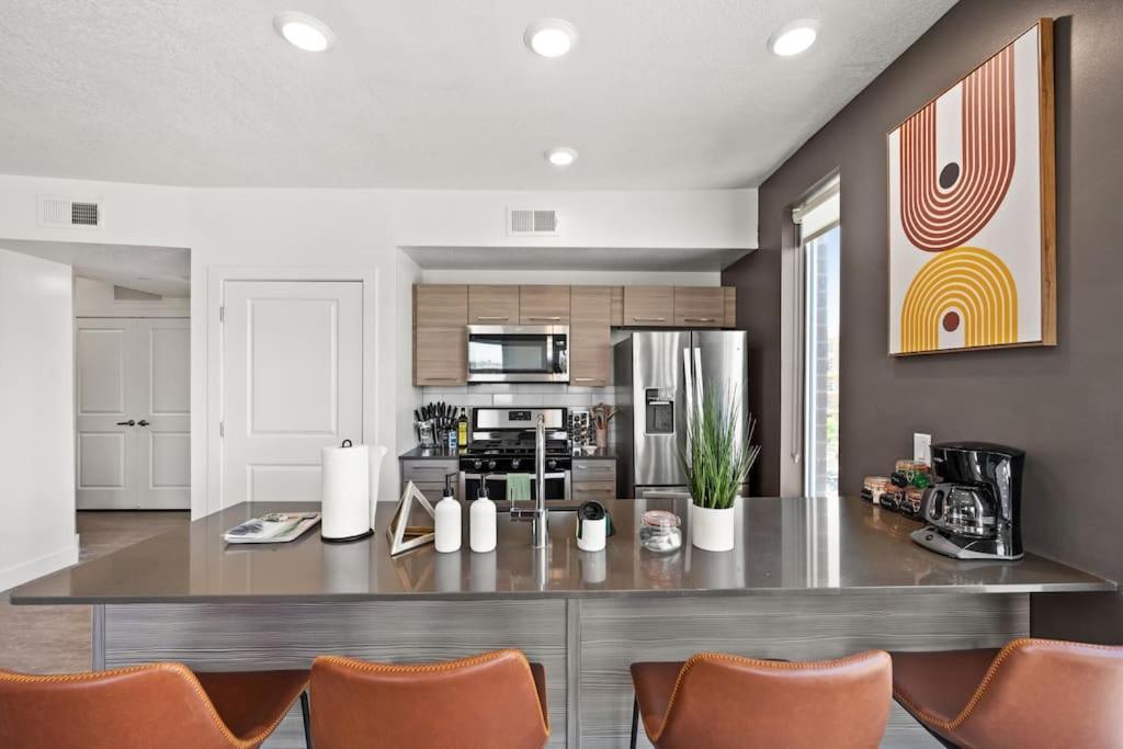 Apartamento Lux 2 Bd Boho In Heart Of Slc Salt Lake City Exterior foto