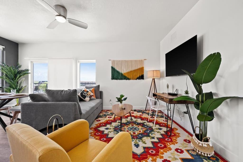 Apartamento Lux 2 Bd Boho In Heart Of Slc Salt Lake City Exterior foto