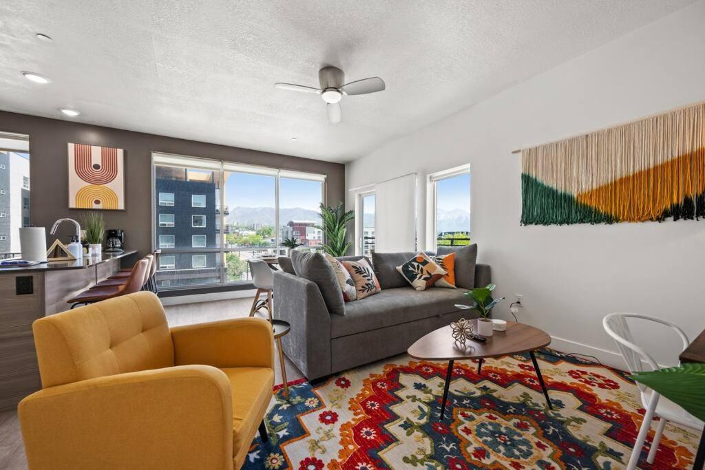 Apartamento Lux 2 Bd Boho In Heart Of Slc Salt Lake City Exterior foto